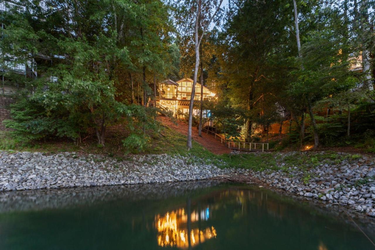 גיינסוויל Lanier Landing - Private Dock Hot Tub Game Room מראה חיצוני תמונה