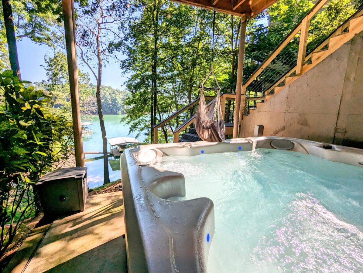 גיינסוויל Lanier Landing - Private Dock Hot Tub Game Room מראה חיצוני תמונה